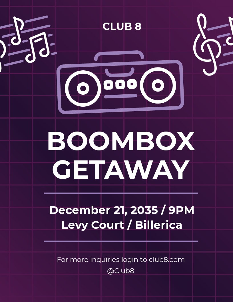 FREE Music Flyer Templates - Adobe Photoshop (PSD) | Template.net