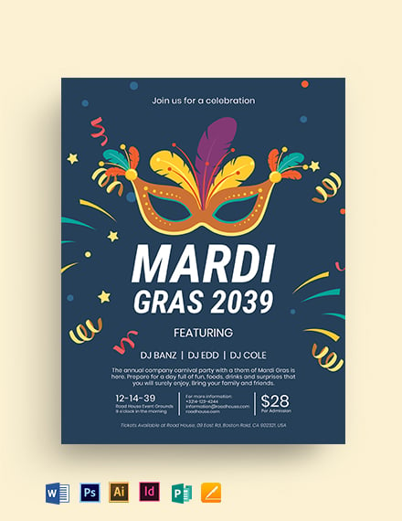 carnival flyer templates publisher