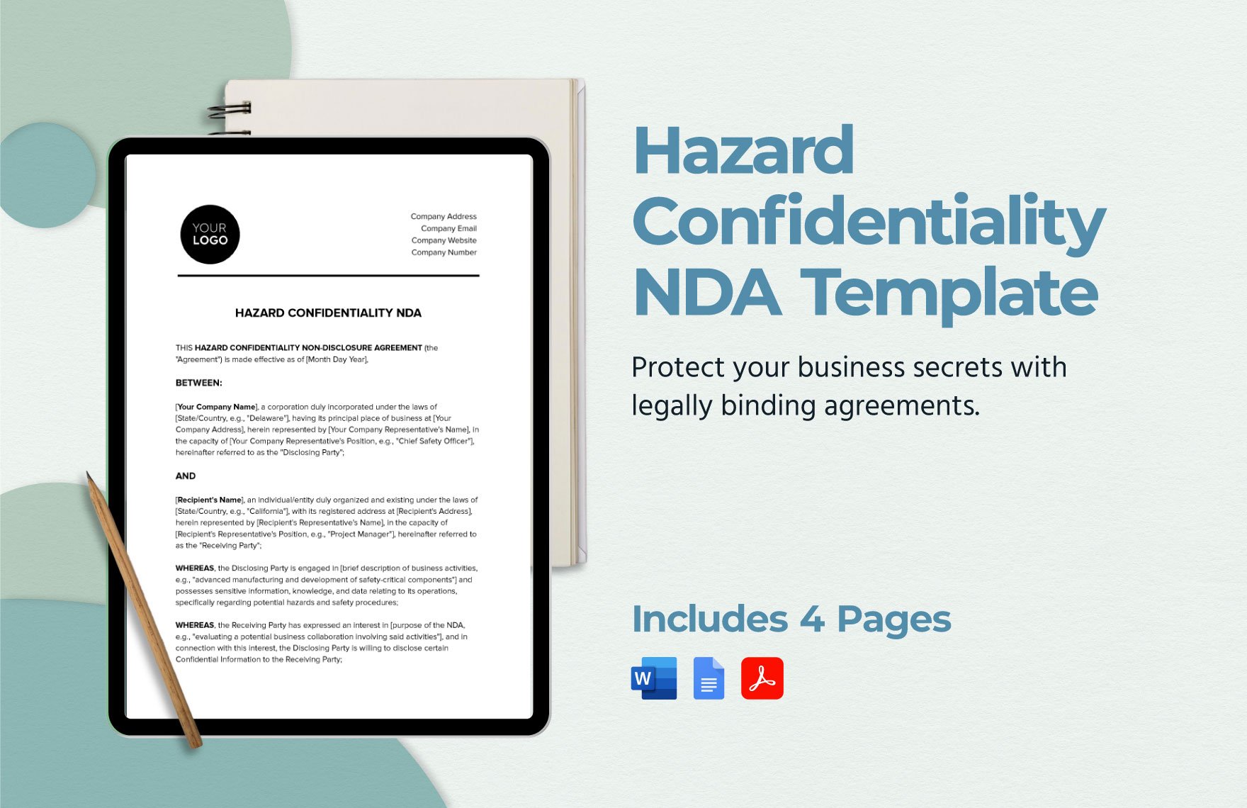 Hazard Confidentiality NDA Template