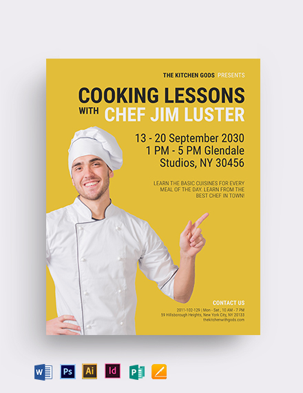 Professional Chef Bio Template - Edit Online & Download Example ...