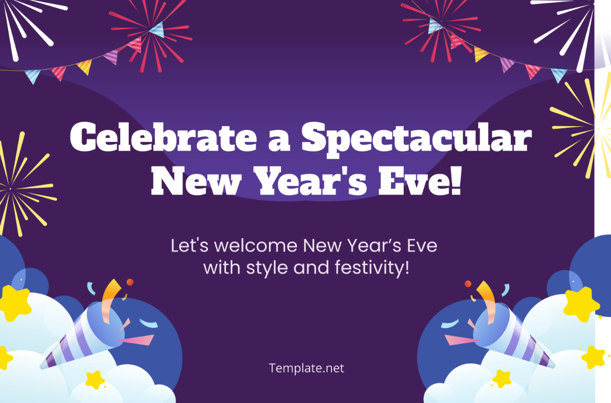 New Year Eve Banner Template