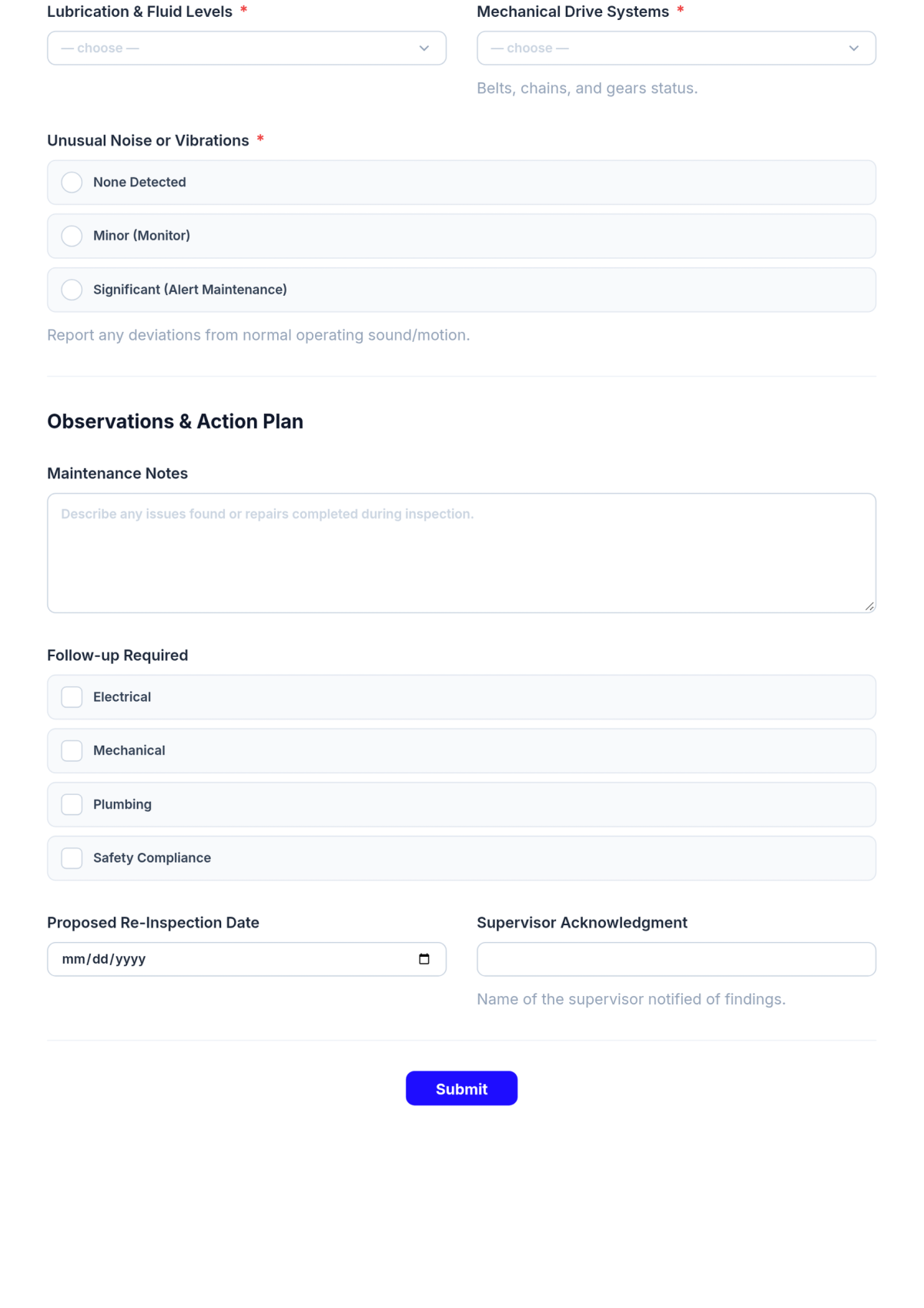 Free Weekly Maintenance Checklist Template & AI Maker Free Weekly Maintenance Checklist Template & AI Maker