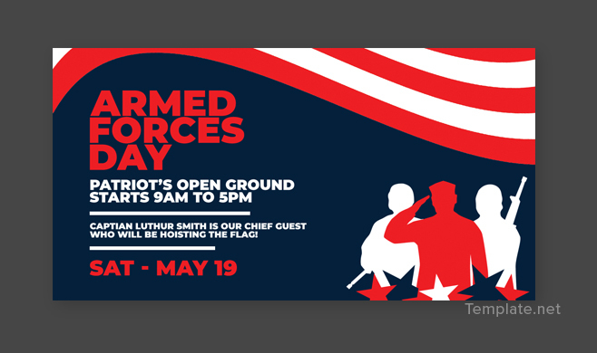 free armed forces day facebook post template in adobe photoshop armed forces day flyer