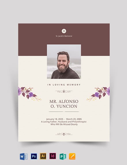 double-sided-memory-funeral-flyer-template