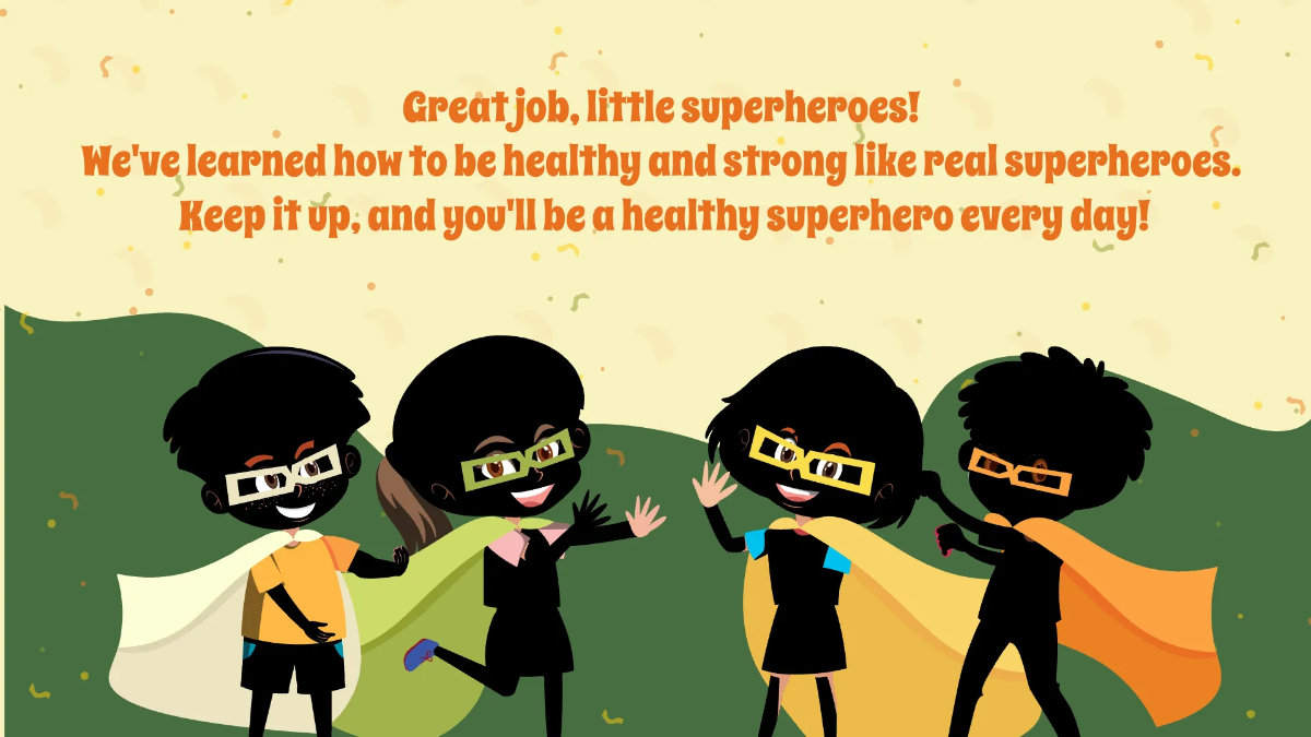 Free Healthy Habits and Nutrition Template to Edit Online