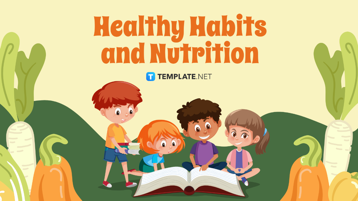 Free Healthy Habits and Nutrition Template