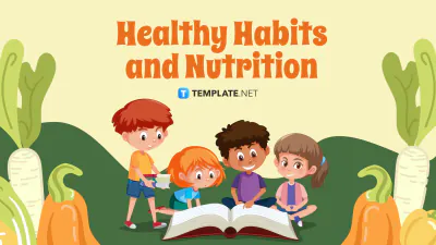 Free Healthy Habits and Nutrition Template to Edit Online