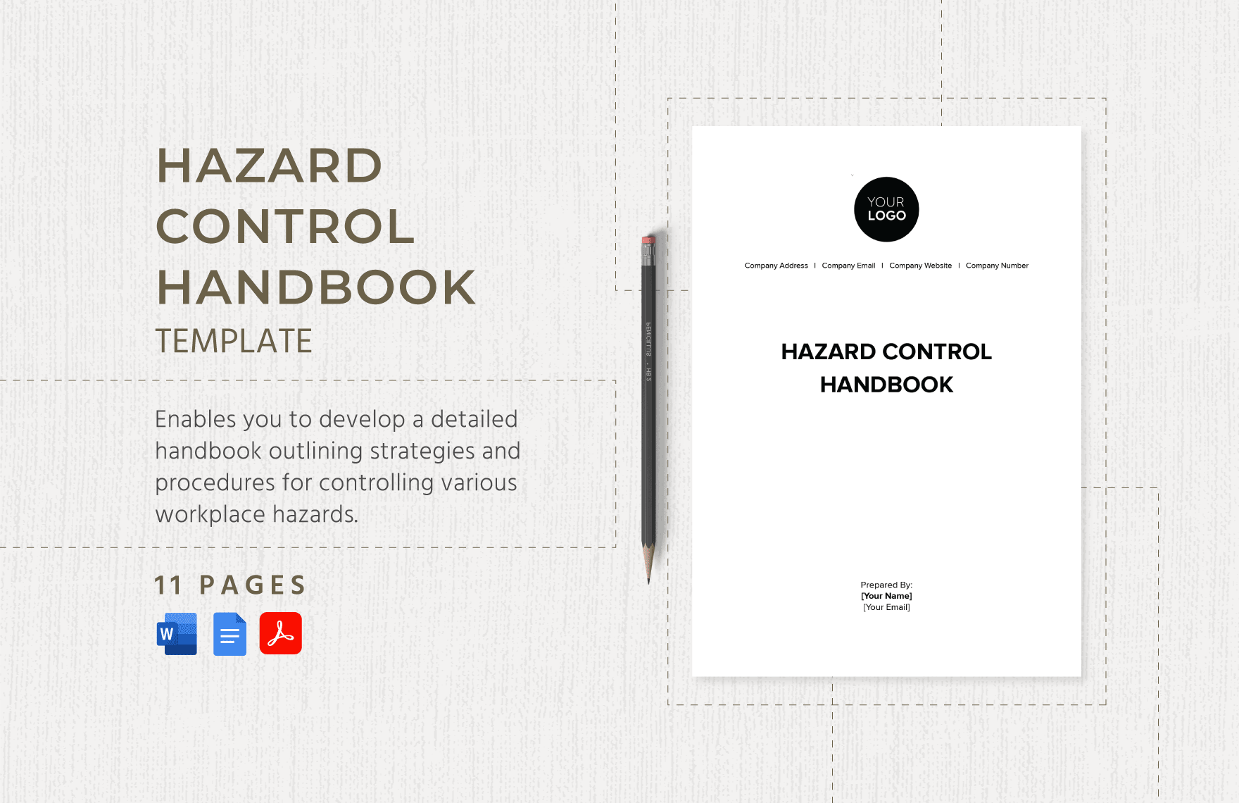 Hazard Control Handbook Template in Word, Google Docs, PDF