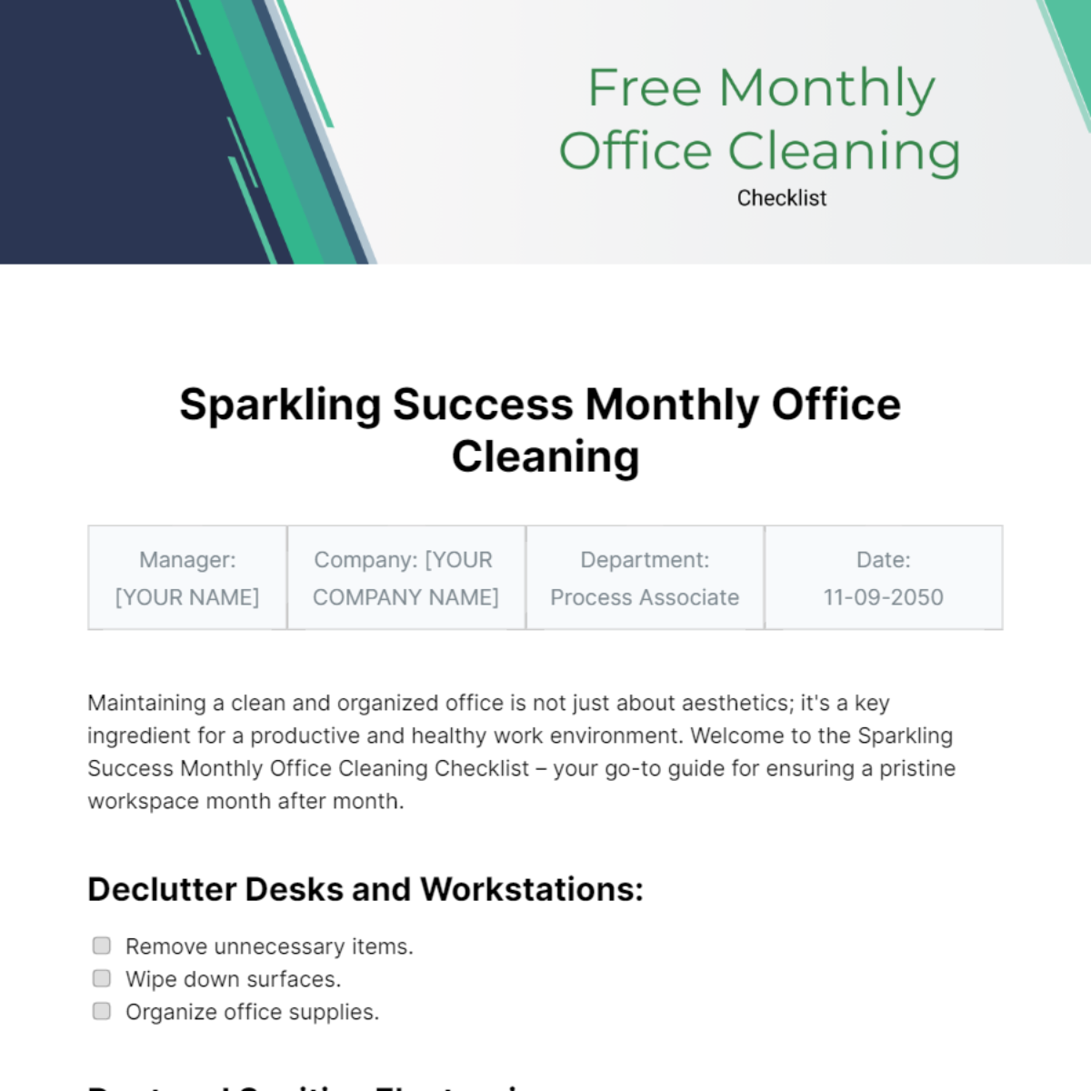Free Front Office Checklist Template To Edit Online Free Front Office Checklist Template To Edit Online
