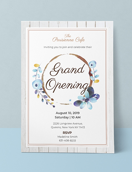 Opening Ceremony Invitation Template Hayzel Molicommunications Com