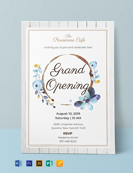 Free Death Ceremony Invitation Template Word Doc Psd