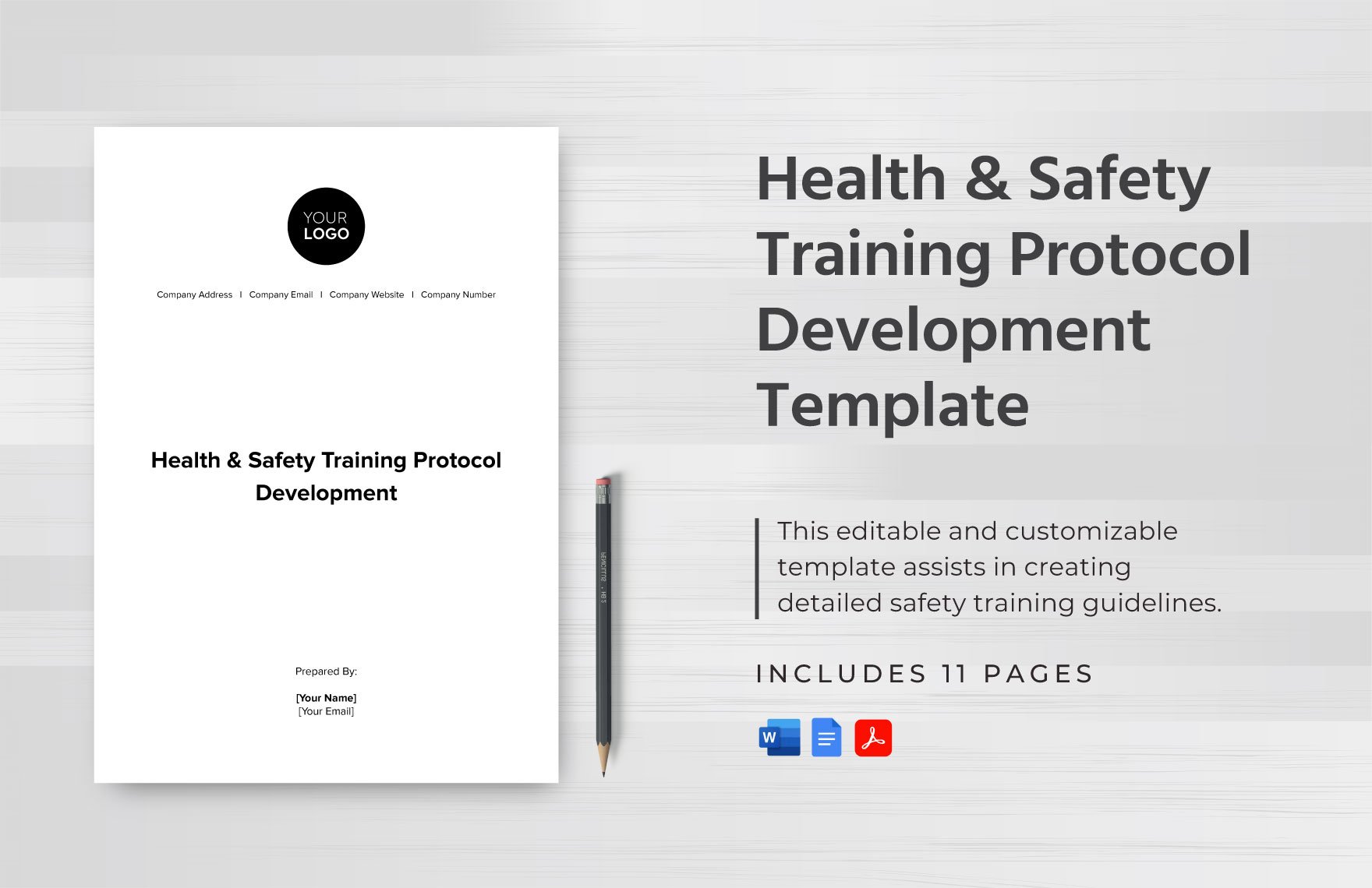 Health & Safety Training Protocol Development Template