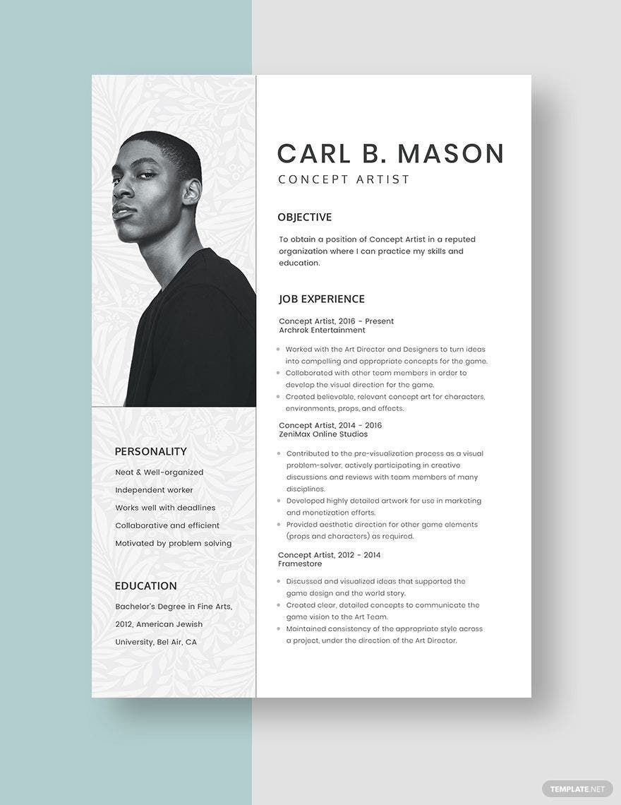 Artist Templates in Word - FREE Download | Template.net