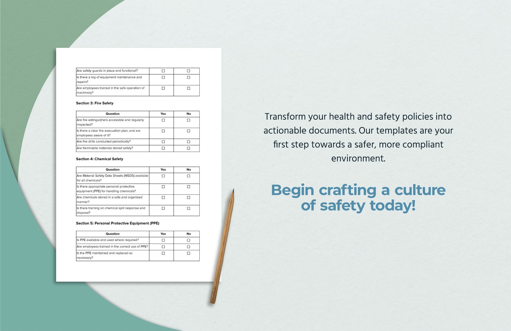 Safety Audit Questionnaire Template