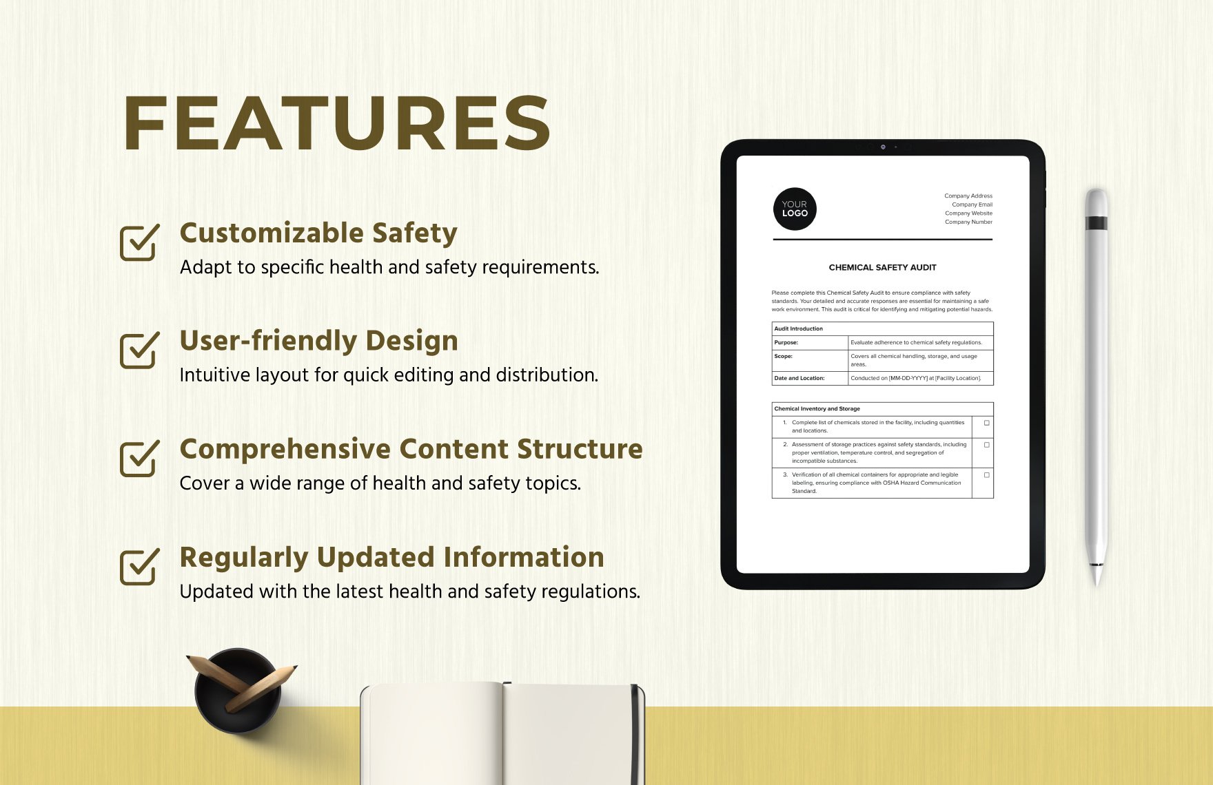 Chemical Safety Audit Template