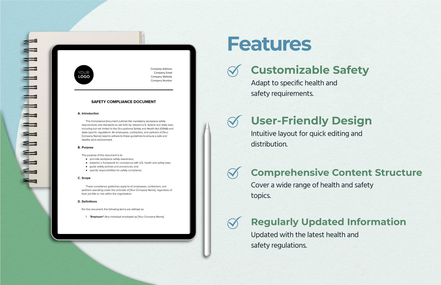 Safety Compliance Document Template