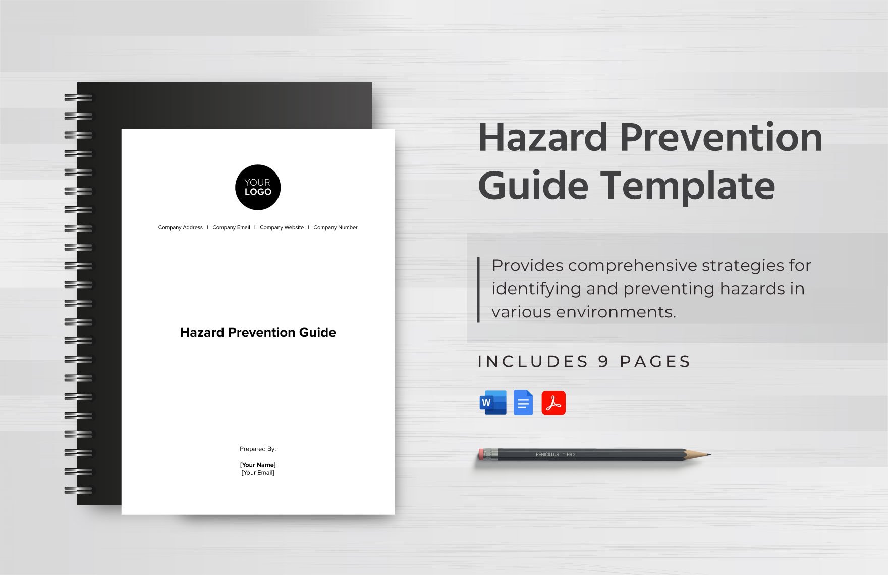 Hazard Prevention Guide Template in Word, Google Docs, PDF