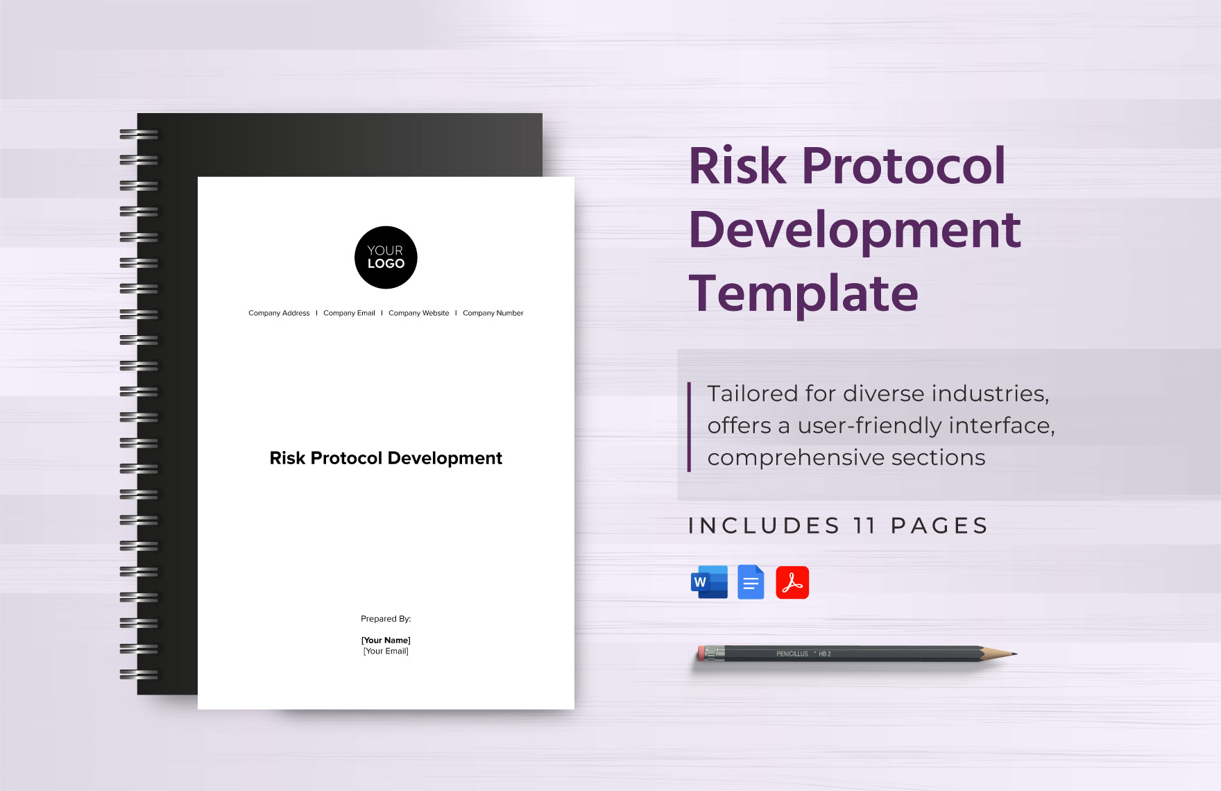 Risk Protocol Development Template in Word, Google Docs, PDF