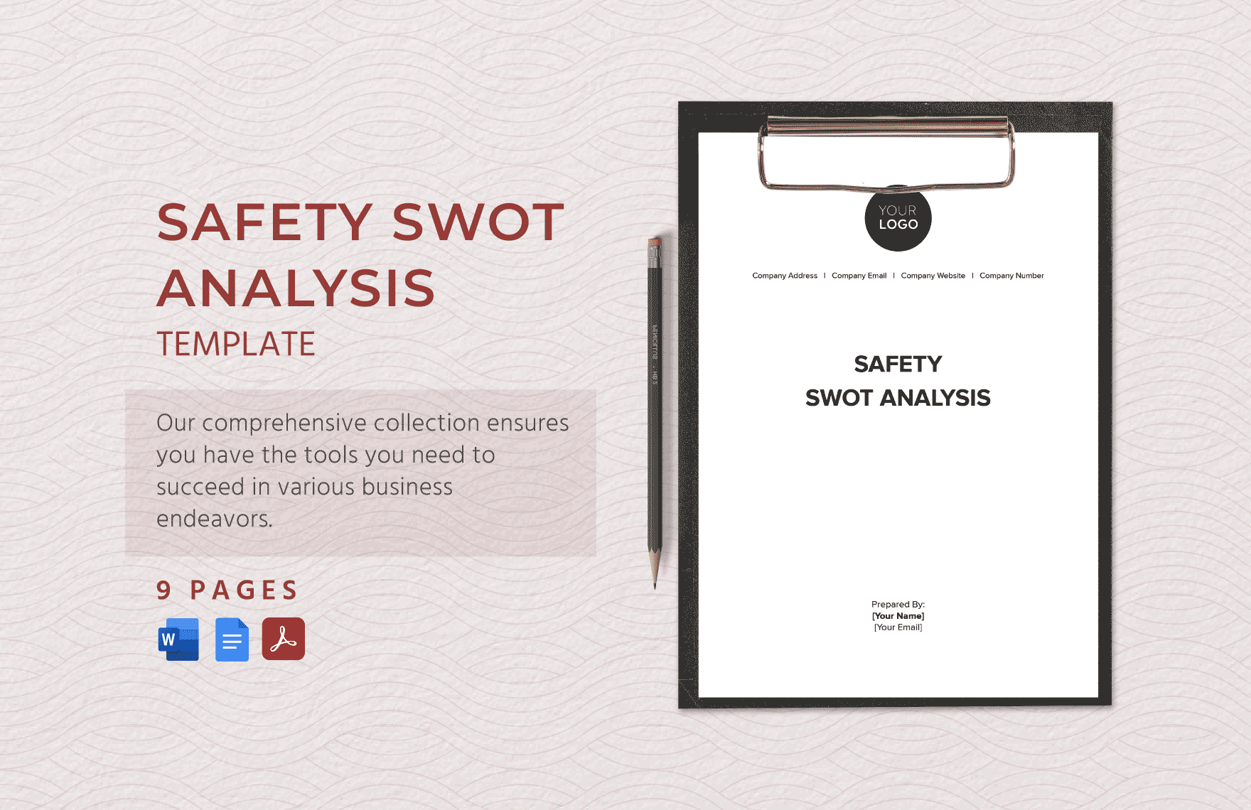 Safety SWOT Analysis Template