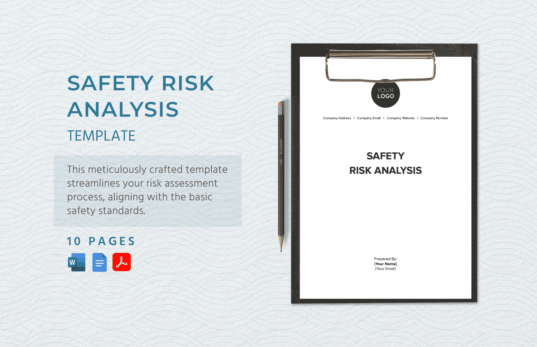 Safety Risk Analysis Template