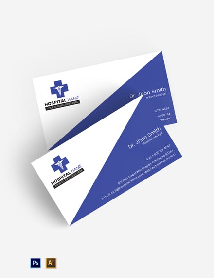 Free Healthcare Business Card