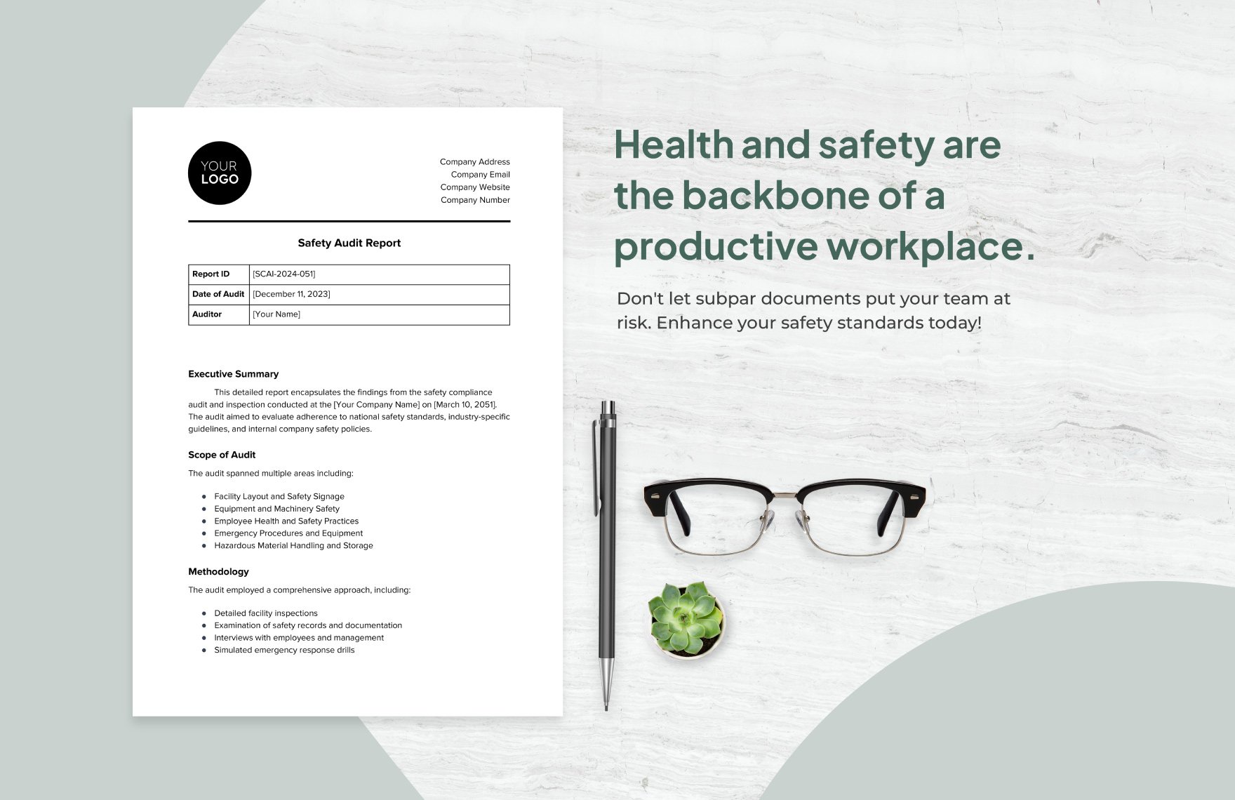 Safety Audit Report Template