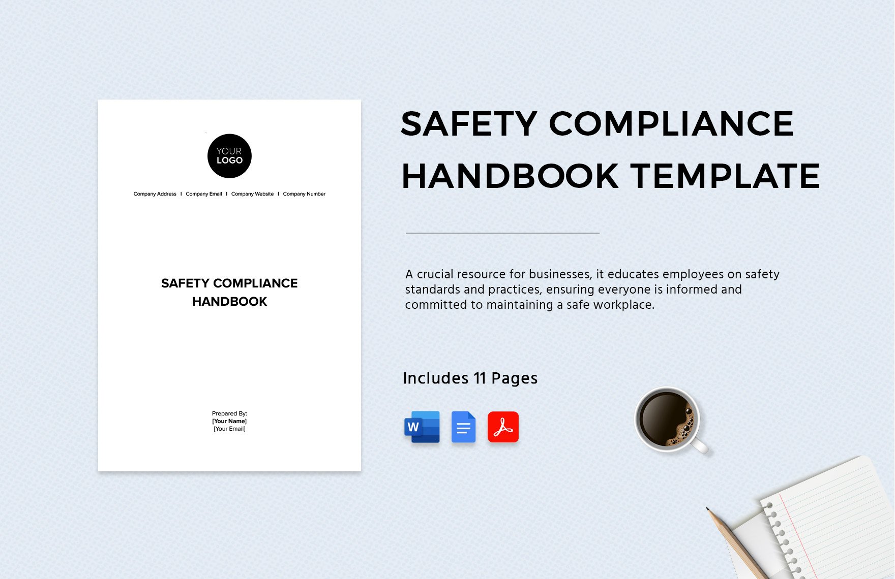 Safety Compliance Handbook Template