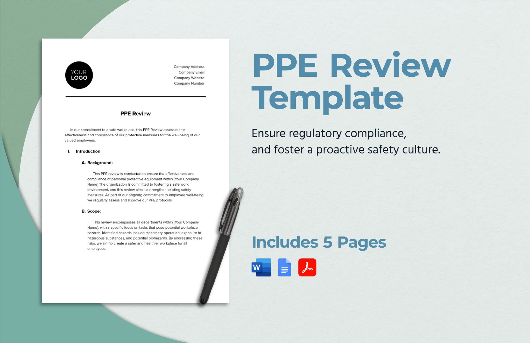 PPE Review Template