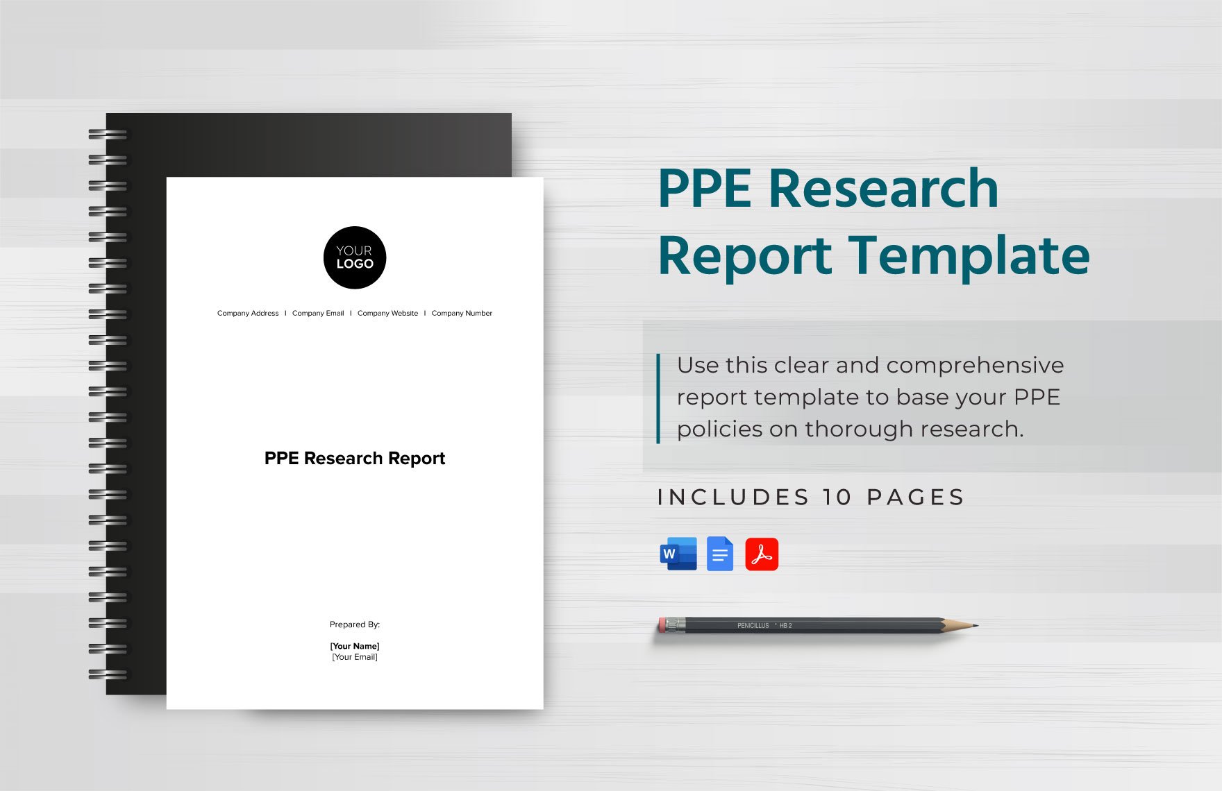 PPE Research Report Template