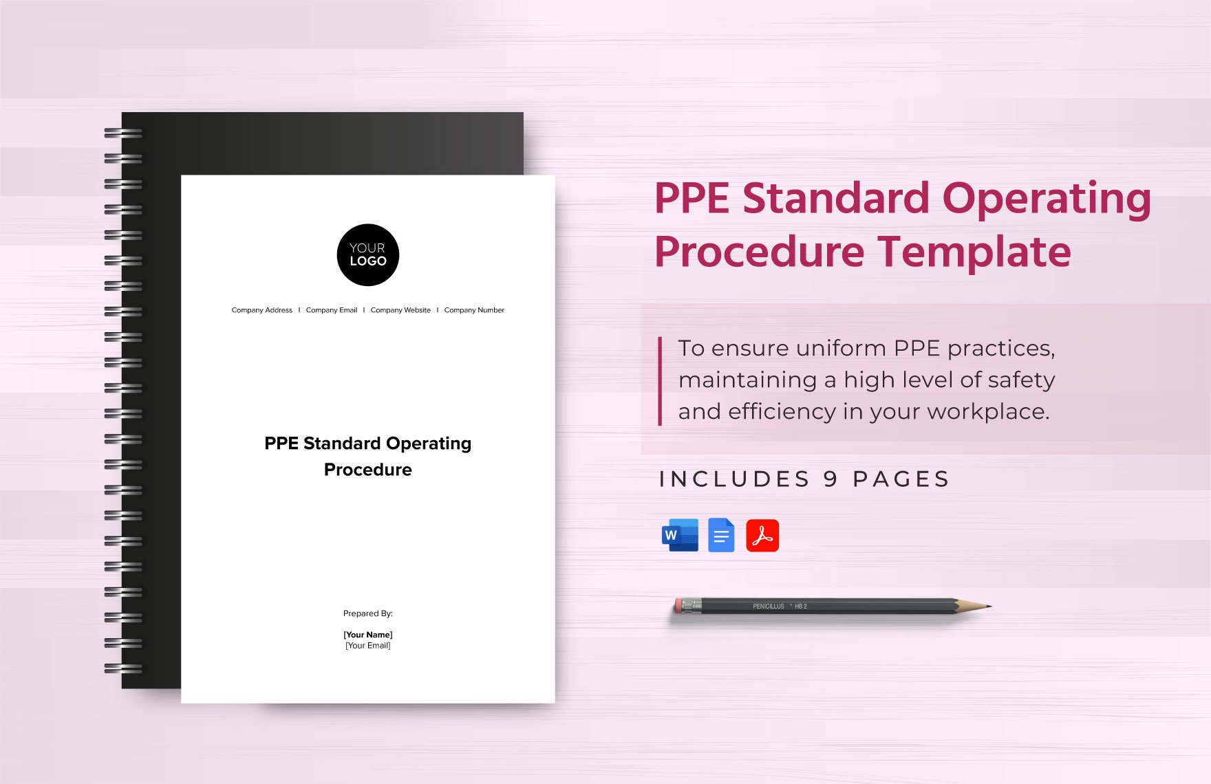 PPE Standard Operating Procedure Template