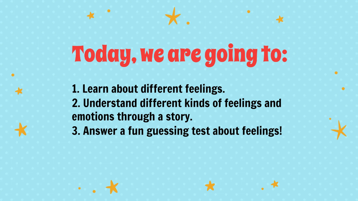 Free Identifying and Expressing Emotions Template to Edit Online