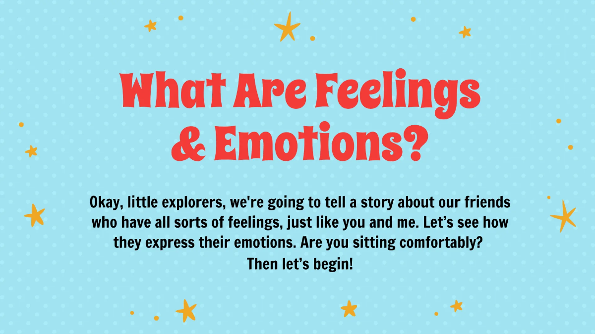 Free Identifying and Expressing Emotions Template to Edit Online