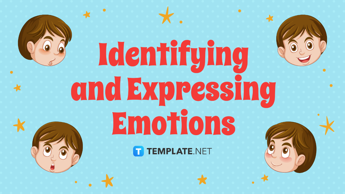 Free Identifying and Expressing Emotions Template