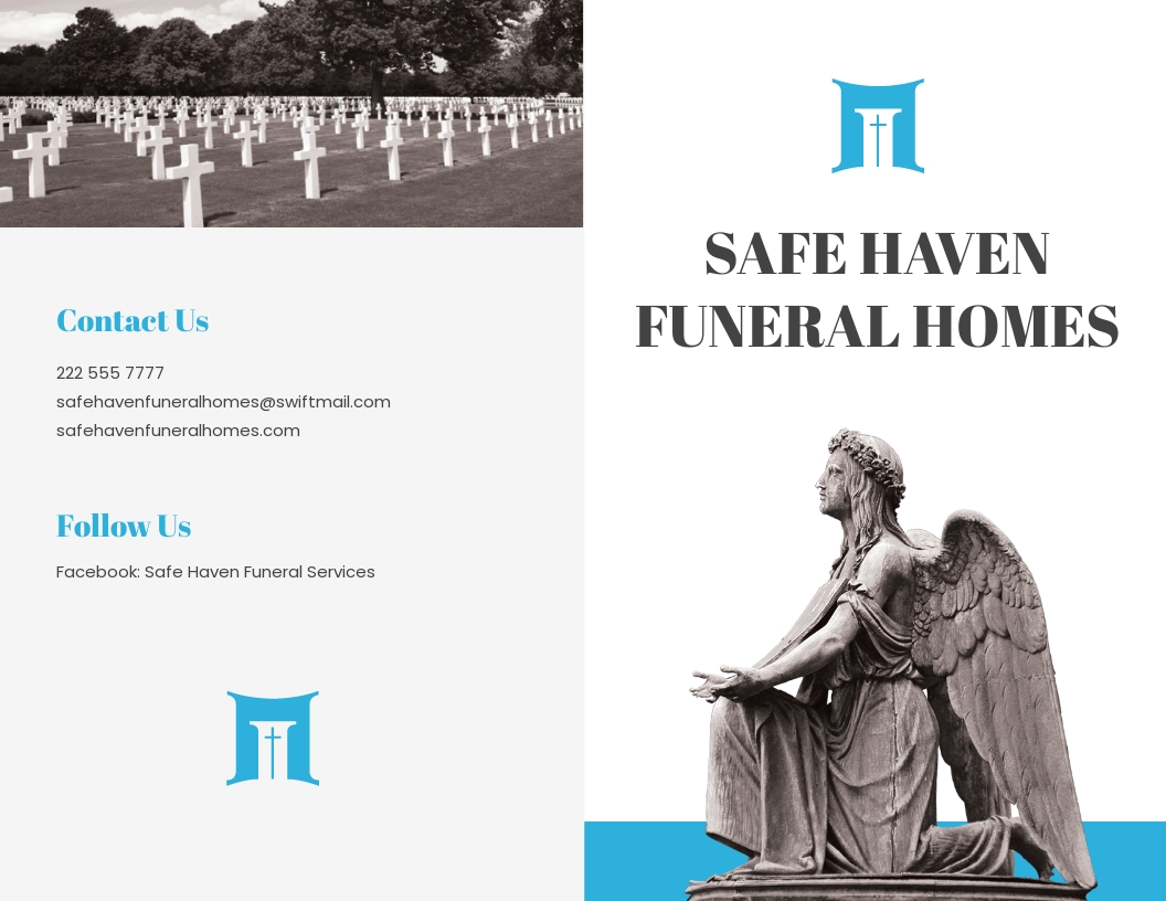 Funeral Parlor Bi Fold Brochure Template.jpe