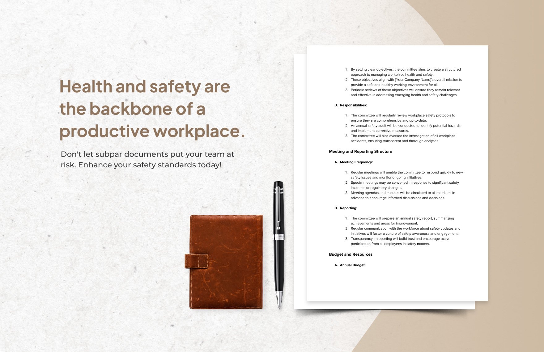 Health & Safety Committee Resolution Template