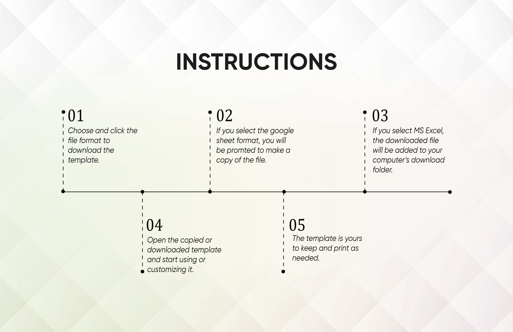 Marketing SEO Performance Dashboard Template