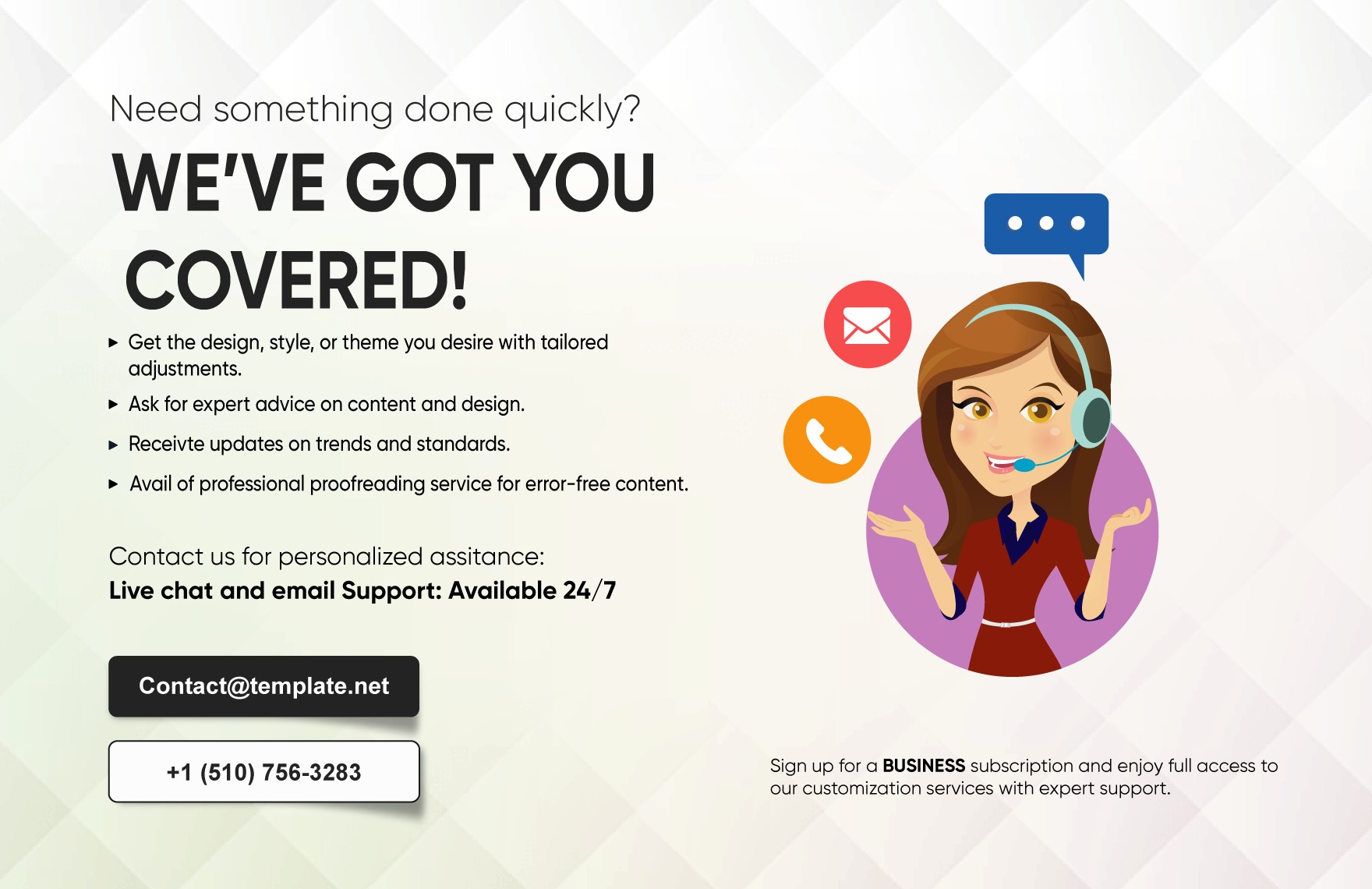 Marketing SEO Performance Dashboard Template