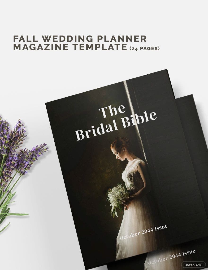 Bridal Magazine Template