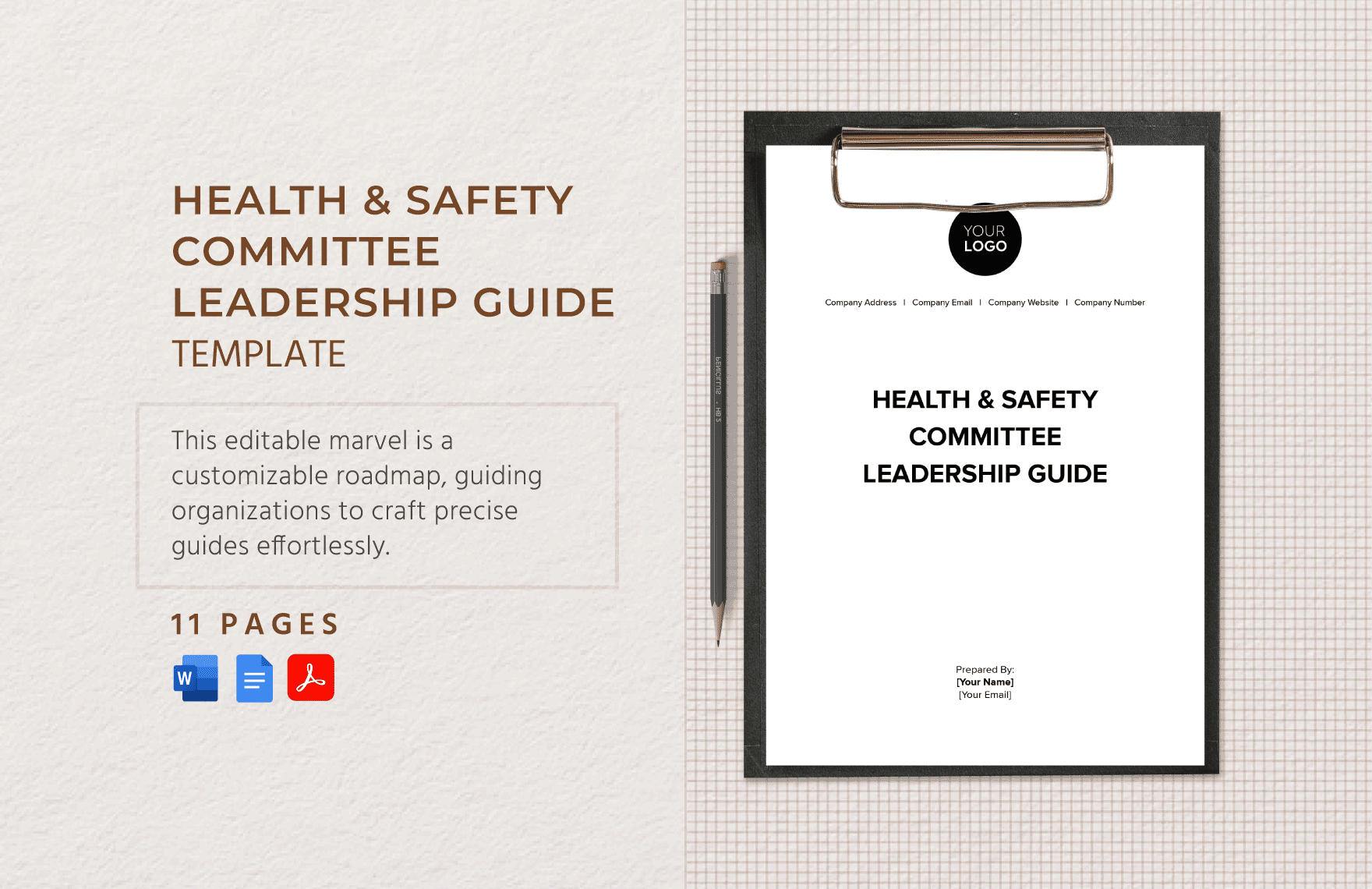Health & Safety Committee Leadership Guide Template