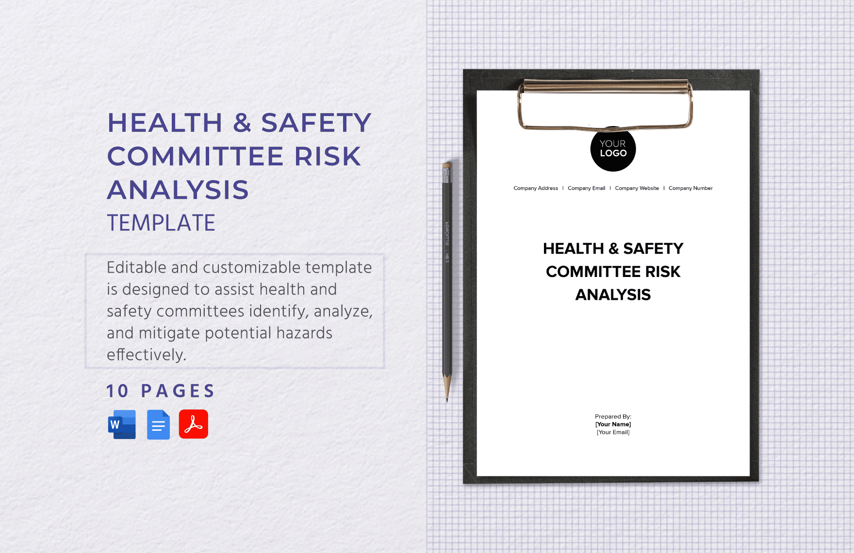 Health & Safety Committee Risk Analysis Template