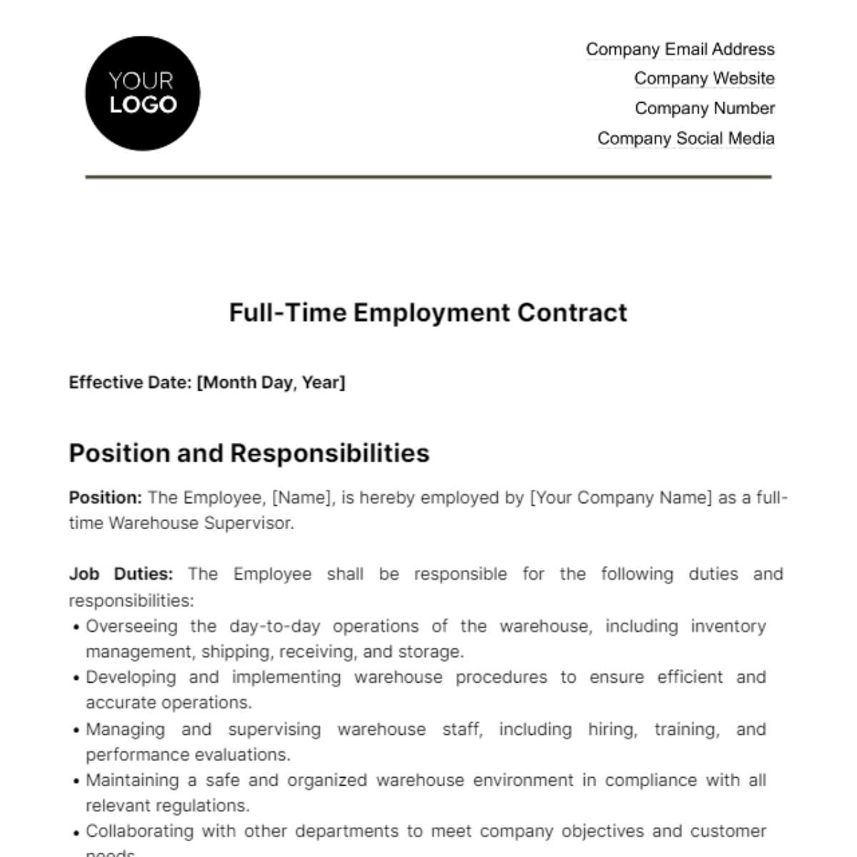 full-time-employment-contract-hr-template-edit-online-download