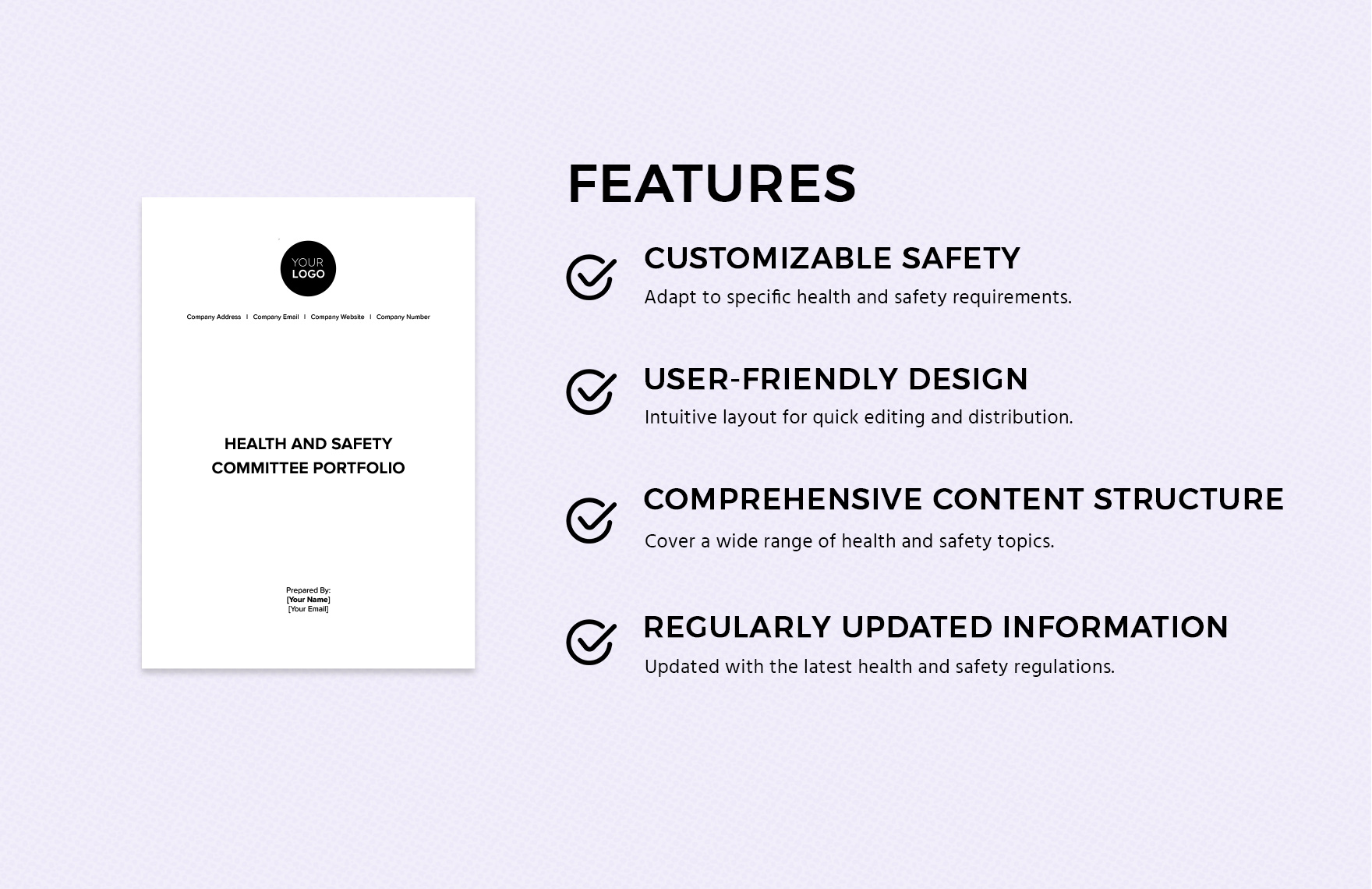 Health & Safety Committee Portfolio Template
