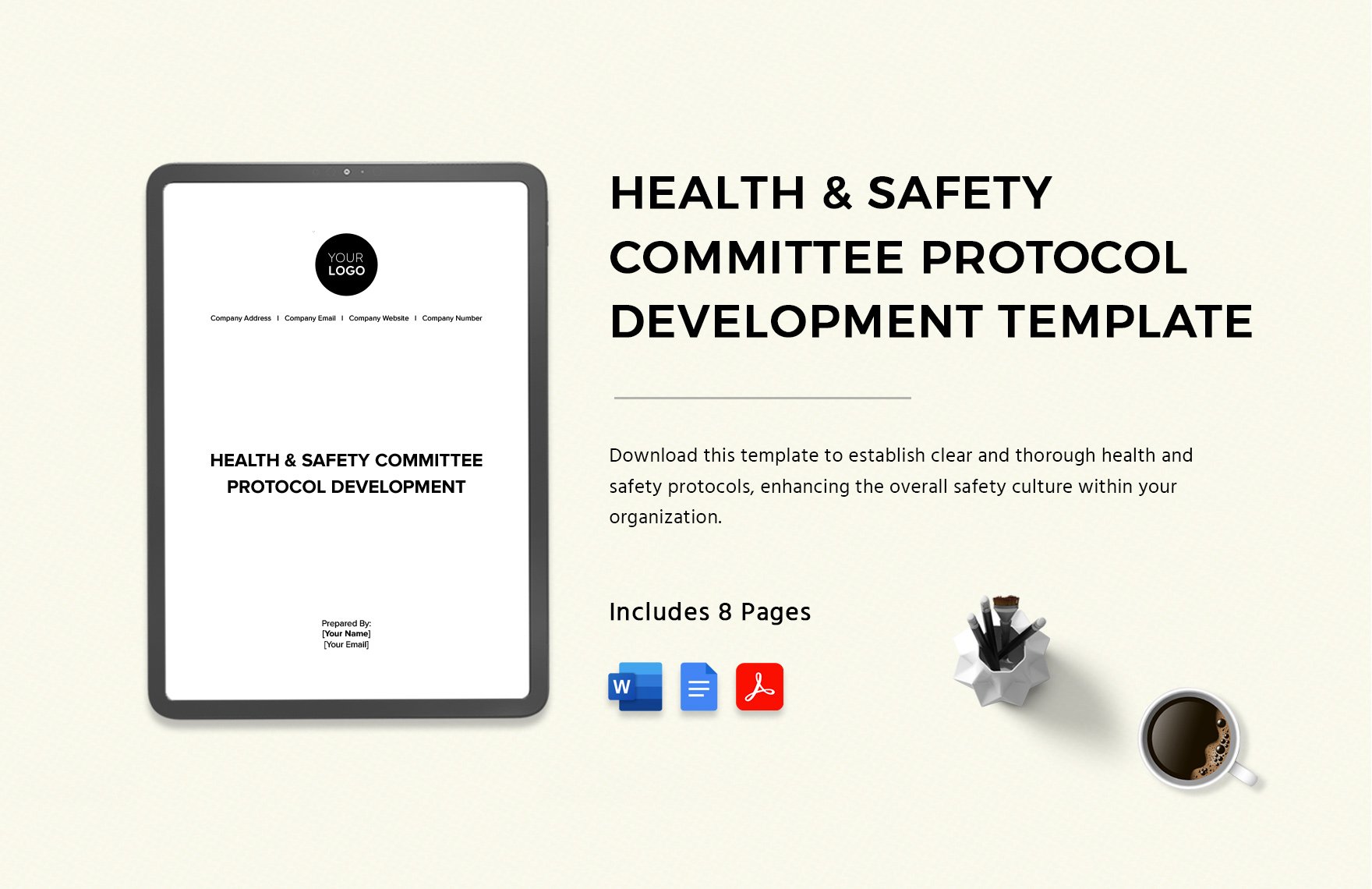 Health & Safety Committee Protocol Development Template