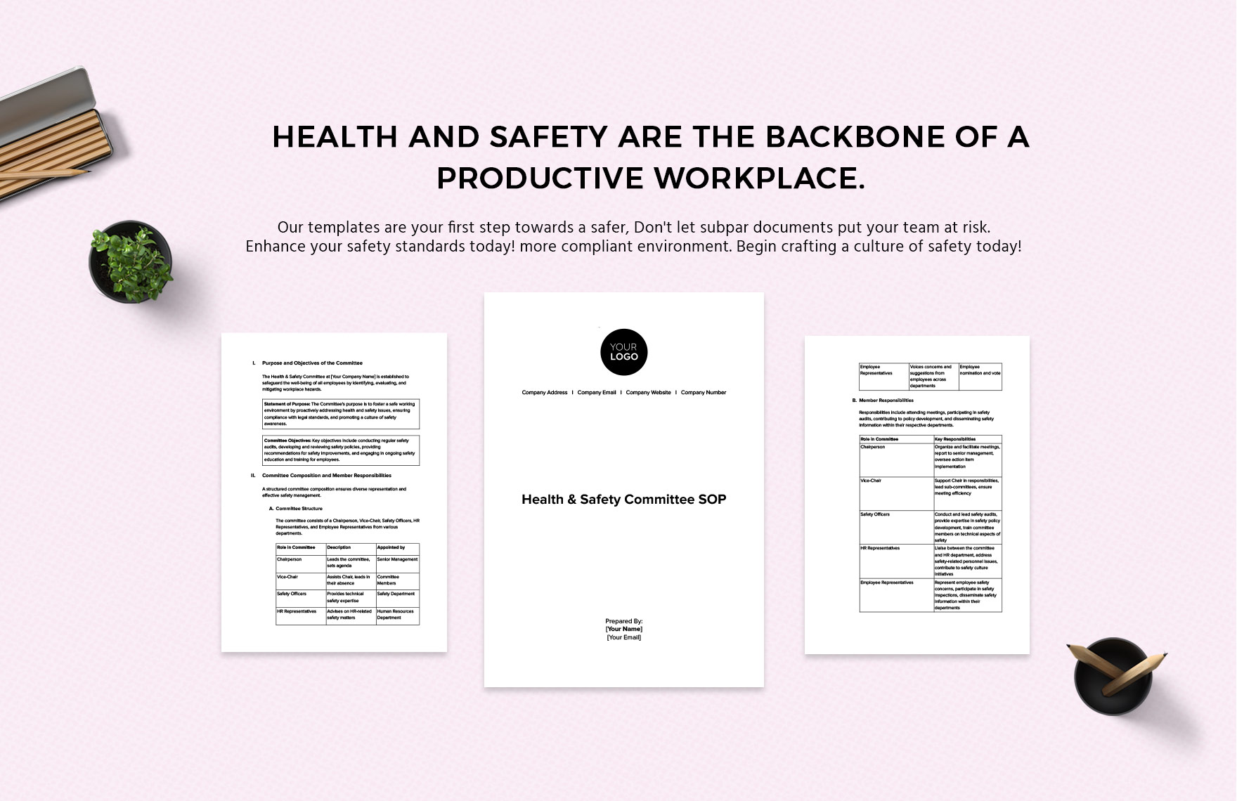 Health & Safety Committee SOP Template