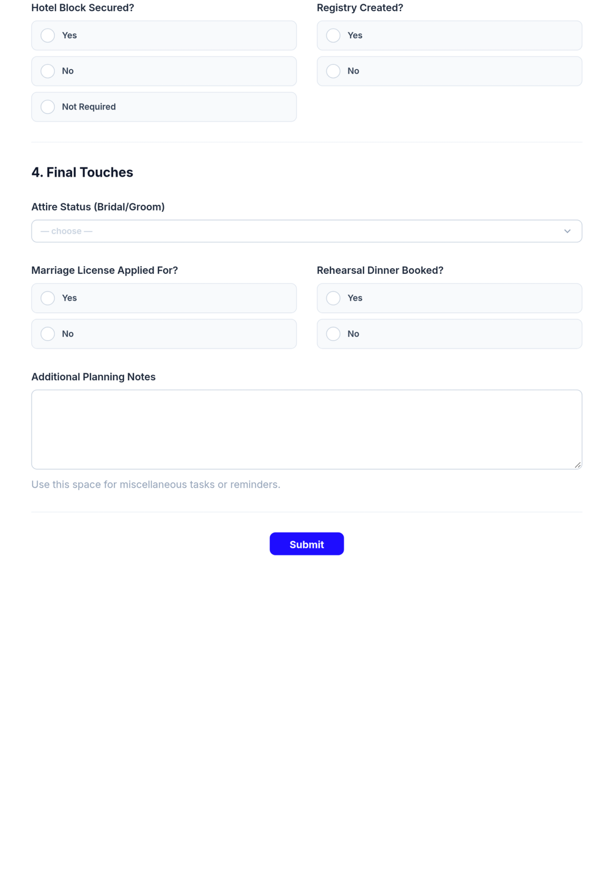 Free Wedding Event Planning Checklist Template & AI Maker Free Wedding Event Planning Checklist Template & AI Maker