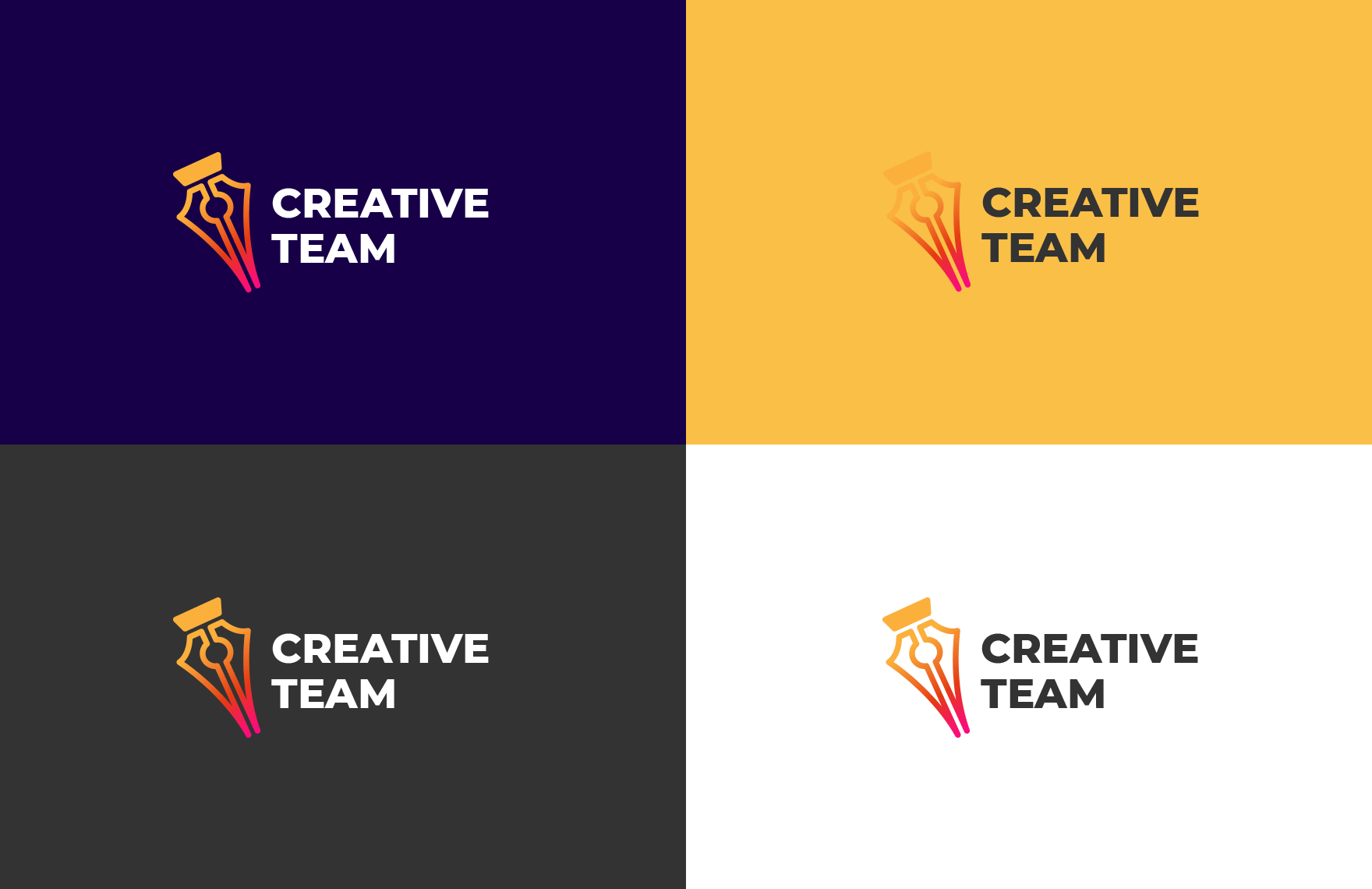 Creative Team Logo Template