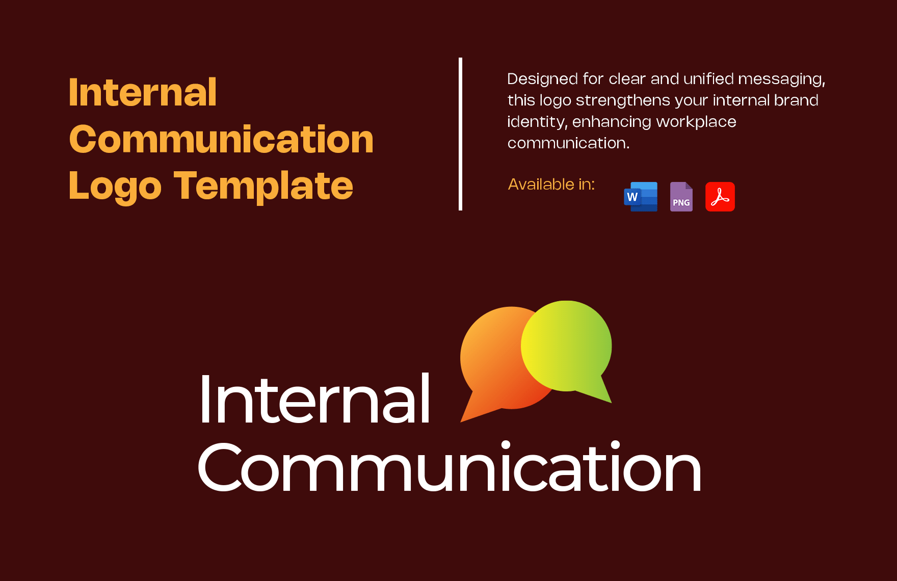 Internal Communication Logo Template