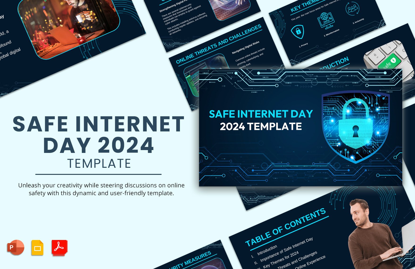 Safe Internet Day 2024 Template