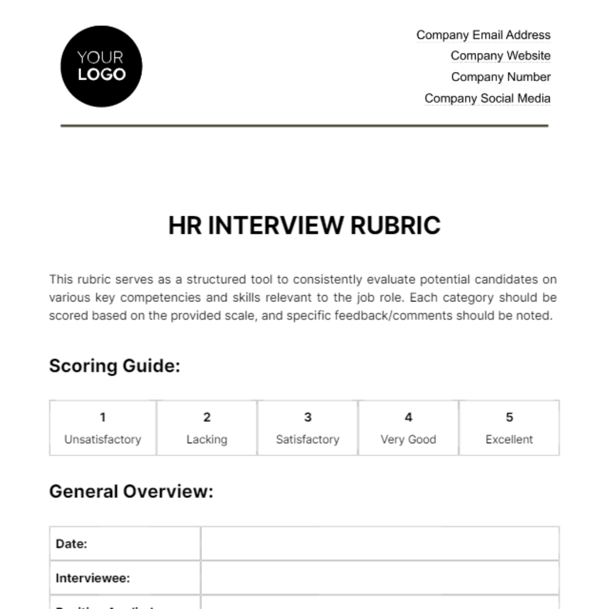 hr-interview-rubric-template-edit-online-download-example