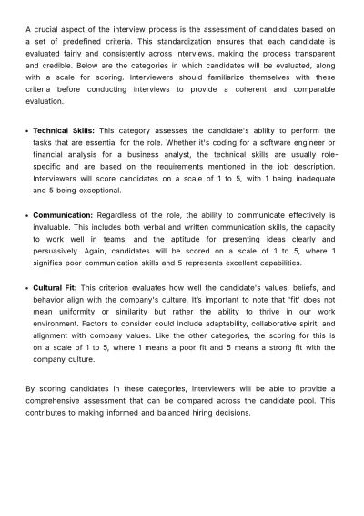 Free Interview Protocol Manual HR Template to Edit Online